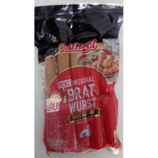 Hanzel Sosis Bakar Mini Bratwurst Original 500gr