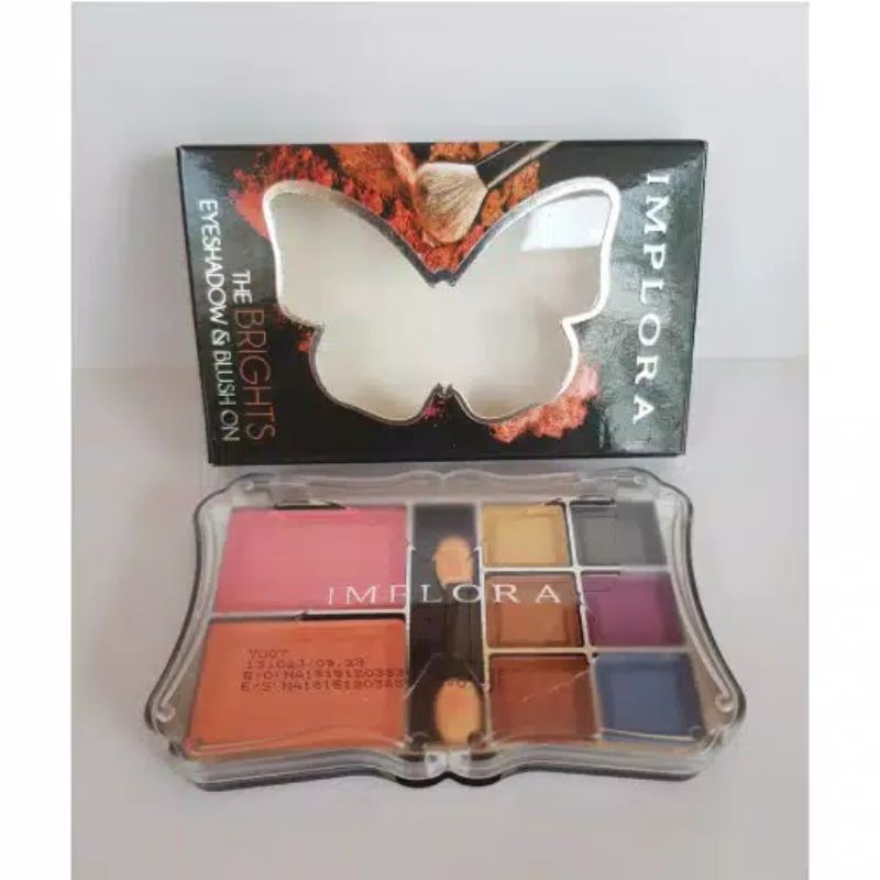 [IMPLORA SET EYESHADOW & BLUSH ON]
