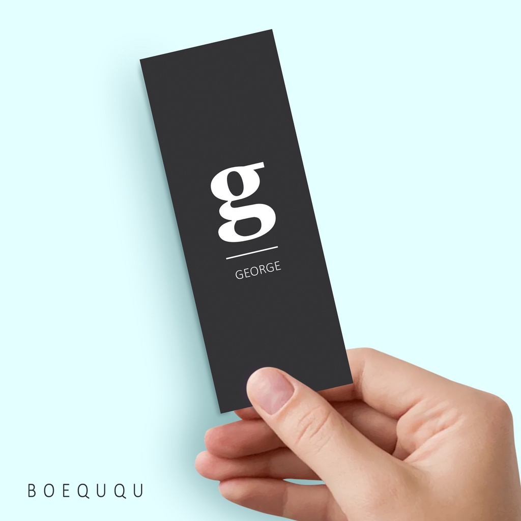 

Bookmark Custom / Pembatas Buku Premium / Pembatas Buku Aesthetic / Bookmark Design / Print Pembatas Buku / Cetak Pembatas Buku Murah / Bisa Custom Nama Warna / Kertas Ivory 310 / Bookmark
