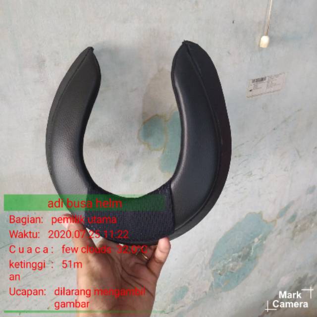 busa bantalan leher helm full face kyt universal