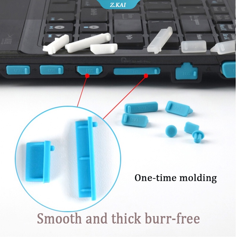 16pcs Plug Silikon Anti Debu Untuk Plug Usb / Laptop / Komputer