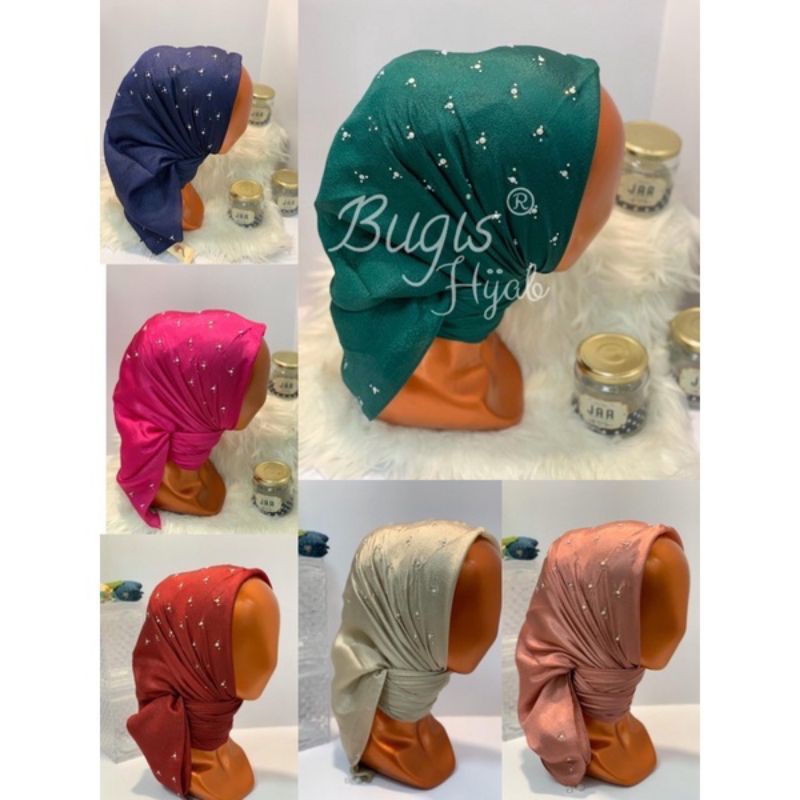 Jilbab Payet Pesta Bugis Hijab
