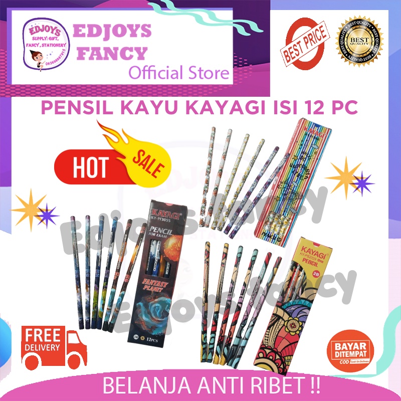 

Kayagi Pensil kayu 2B karakter Pencil 2B aesthetic pensil serut 2B karakter lucu murah 1 lusin isi 12 pc karakter unicorn, milan batik animal fruit chocolate flamingo sea badminton aladin seasame street giraffe bee car fantasy vintage robot