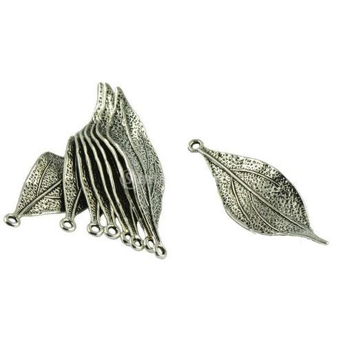 3D Leaf Shee Pendant - Liontin Bentuk Helai Daun 3D (10pcs)