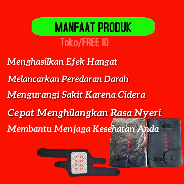 Deker Lutut Pelindung Lutut Kesehatan Alat Terapi Pemanas Pembalut Lutut Kneepad Knee Care Terbaru