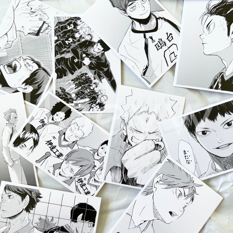 Haikyuu 10th Chronicle Split: Memory Snapshot Style Photo Card