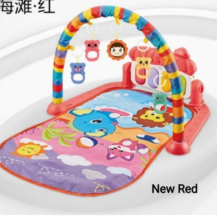 Paling Sesuai.. Mainan Bayi Baby Musical Playgym Baby Piano Play Gym Mainan Edukasi Bayi Playmat