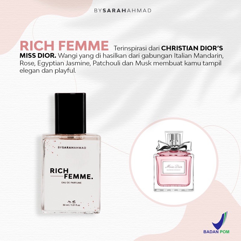 BY SARAH AHMAD EAU DE PARFUME