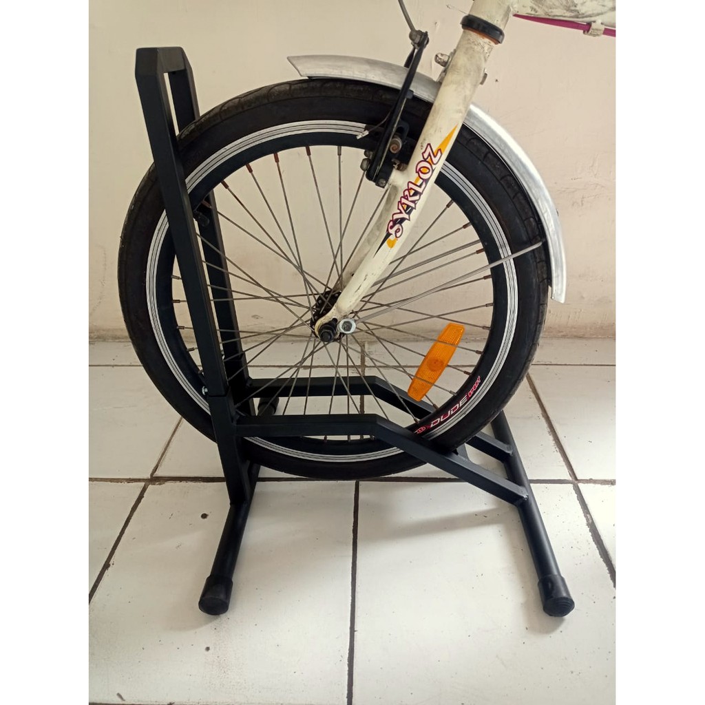 Paddock sepeda lipat up to 22 inch/ bike stand for folding bike up to 22 inch