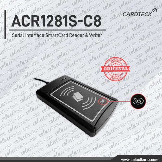 

ACR1281S-C8 CONTACTLESS SMARTCARD READER SERIAL INTERFACE ACR120S