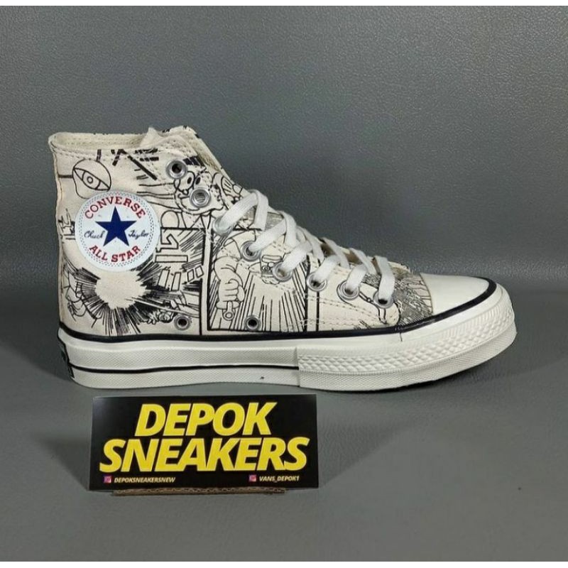 SEPATU CONVERSE HI DORAEMON