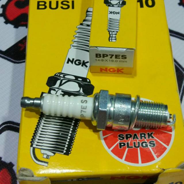 Busi ngk bp7es asli ninja satria