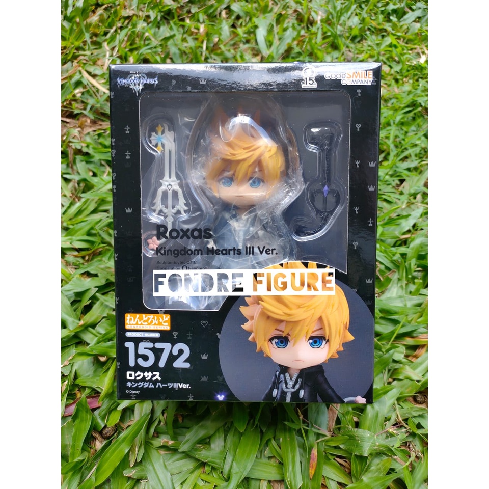 ORIGINAL NENDOROID 1572 ROXAS NENDO KINGDOM HEARTS III VER 3 GOOD SMILE COMPANY FIGURE ORI