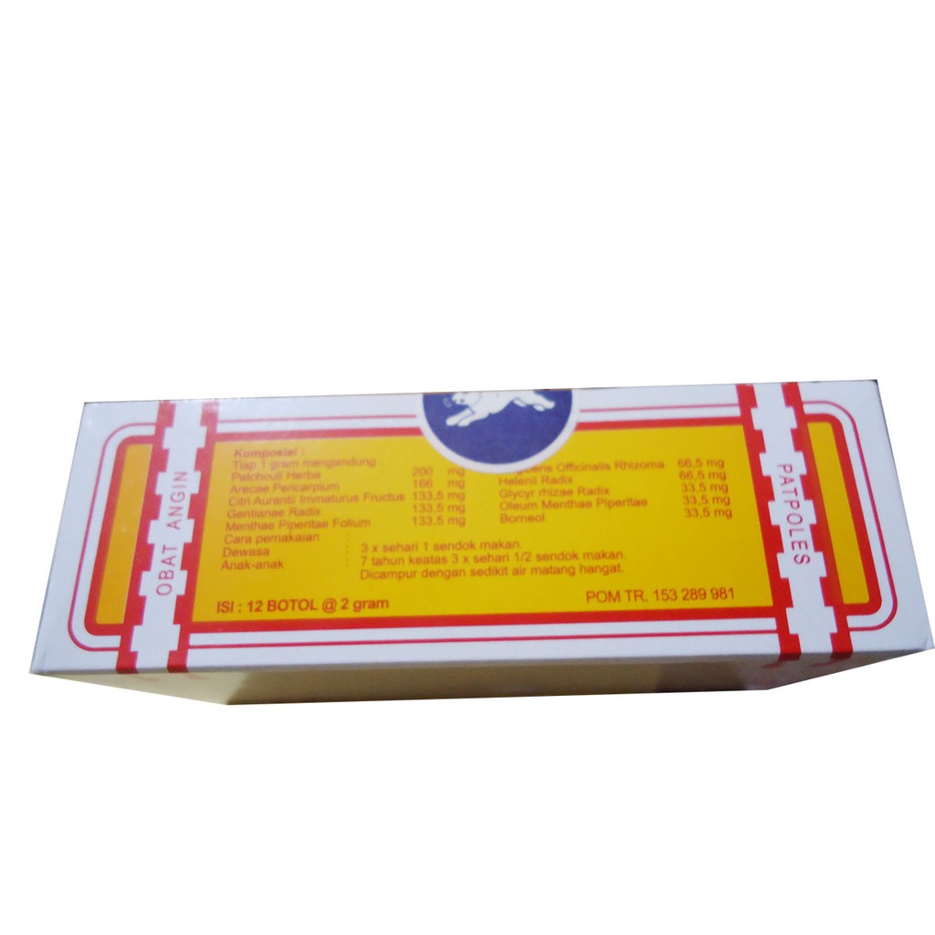 OBAT ANGIN PATPOLES - obat masuk angin - sakit perut - diare