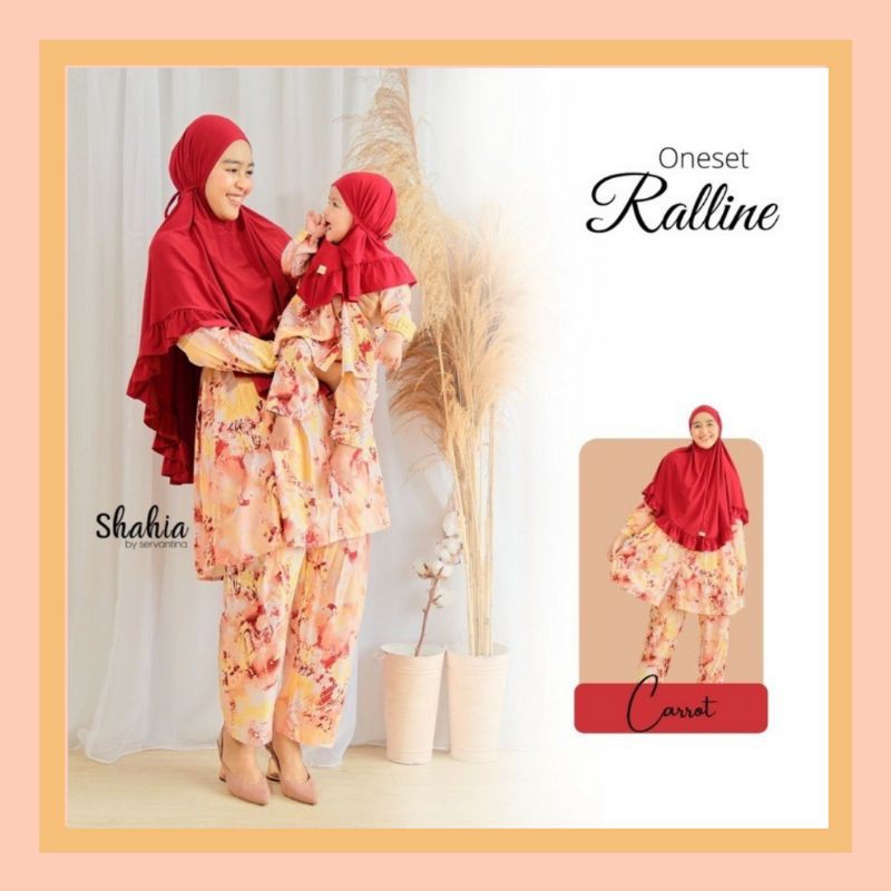 Baju Anak Couple Setelan Shahia ONESET RALLINE