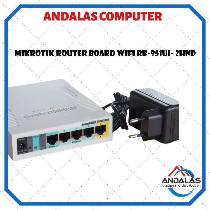 ROUTER MIKROTIK WIRELESS  RB951Ui-2HnD