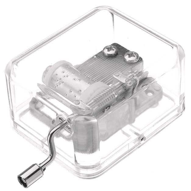 Paling Dicari ! Kotak Musik Klasik Transparan - 899023