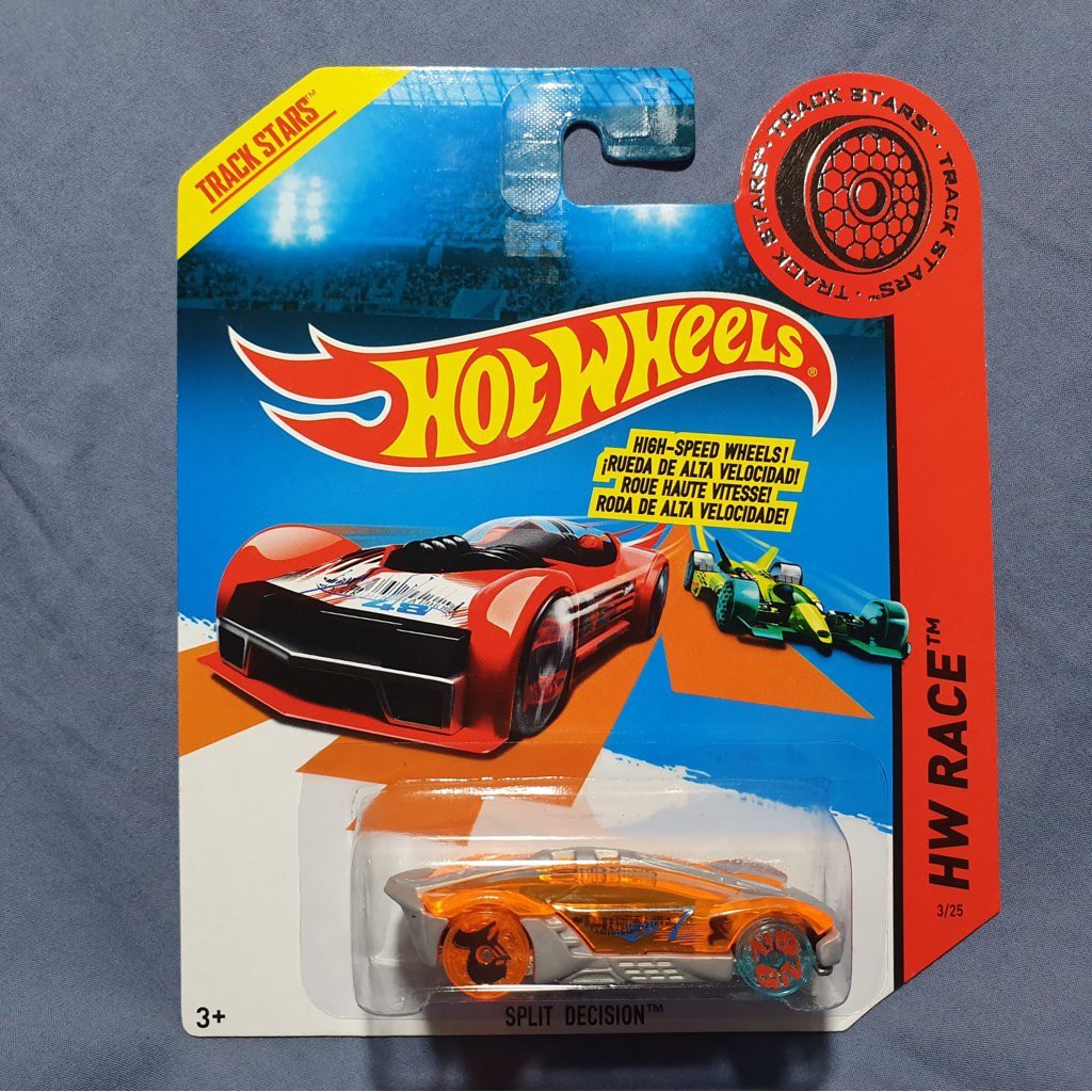 Hotwheels Split Decision. Hot Wheels Track Stars HW Race untuk lomba