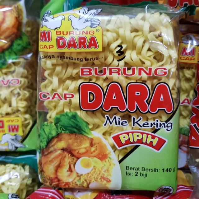 Mi Cap Burung Dara Pipih 140gr Shopee Indonesia