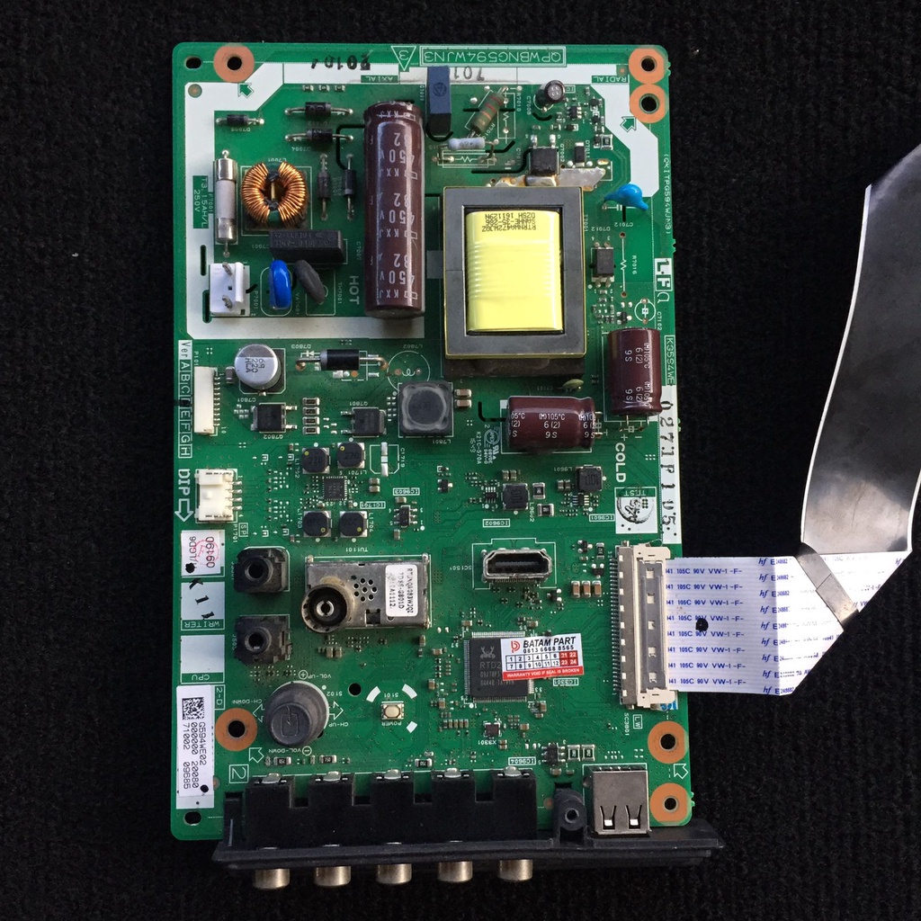 MB - MAINBOARD - MESIN TV SHARP LC 24LE1701 - 24 LE 1701 - 24 LE - 24LE - 24