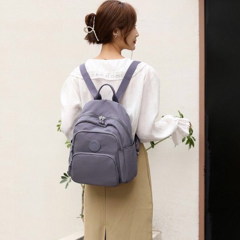 SG9125 Syafniegalery Ransel parasut import backpack tas sekolah