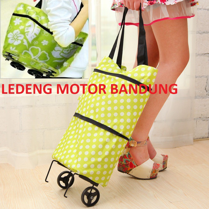 Tas Lipat Troli Shopping Bag Troly Belanja Trolley Cart