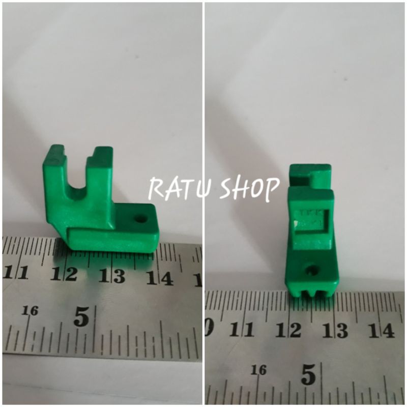 Sepatu Resleting Sleting Jepang YKK Asli mesin jahit lama/hitam