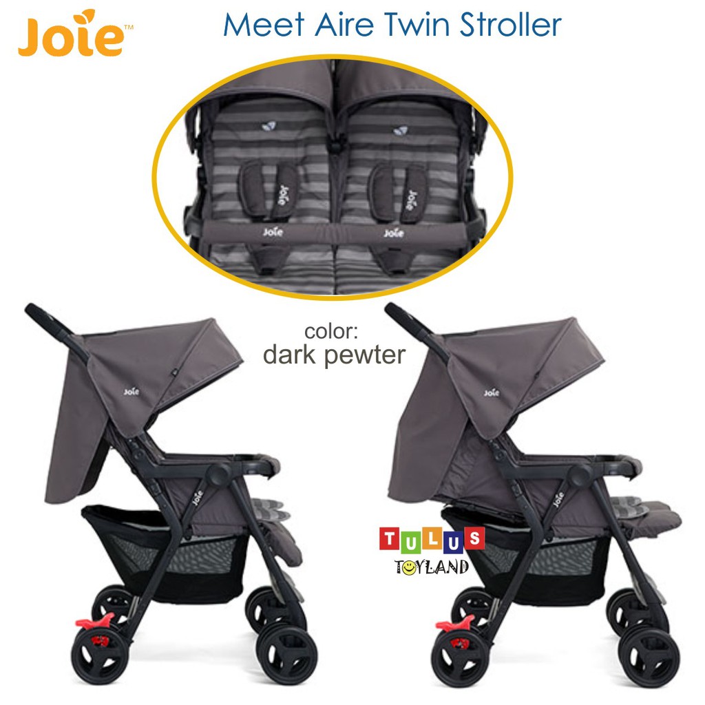 Joie Aire Twin Stroller Kembar Kereta Anak Bayi kembar
