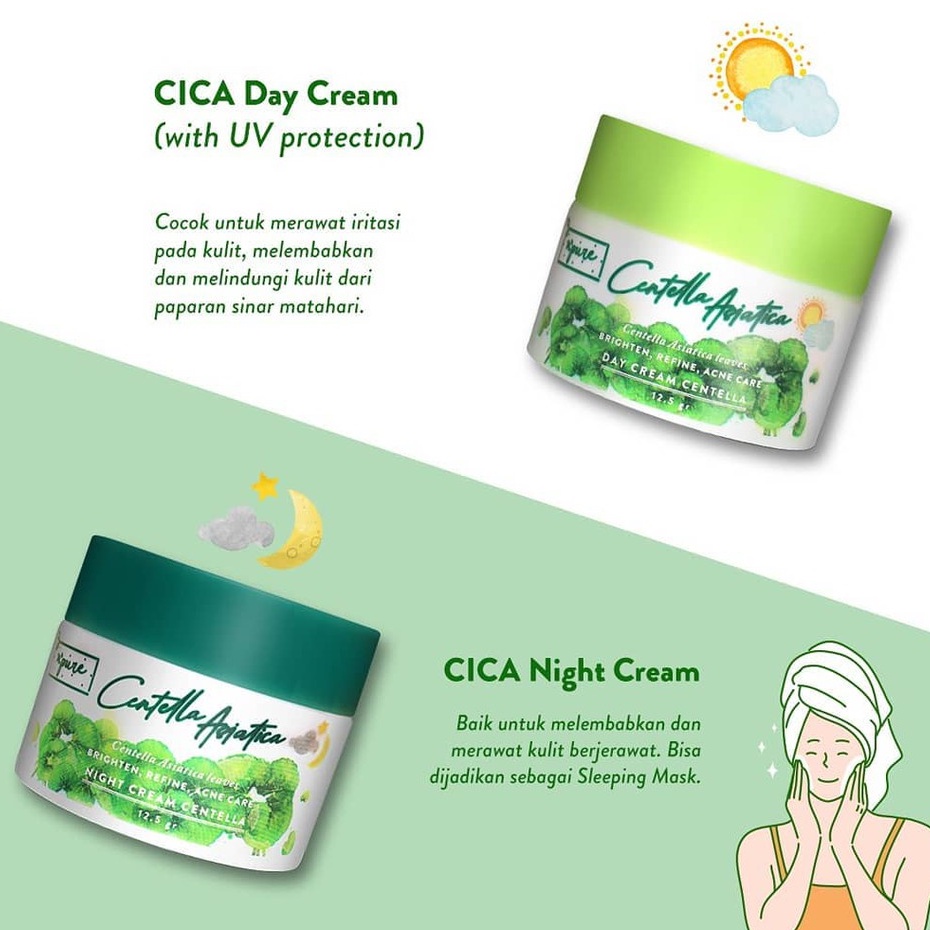 ☘️ CHAROZA ☘️ N PURE / NPURE Centella Asiatica / Cica Series / Face Toner / Facial Wash / Face Serum / Essence / Day C / Night C / Mask (Cica Series)