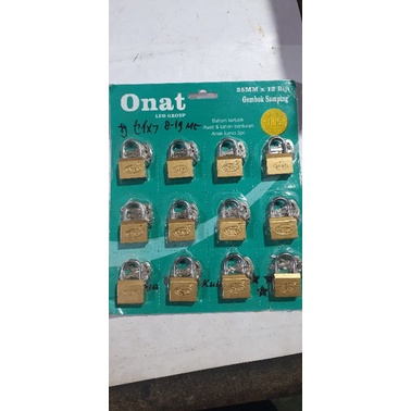 gembok onat 25 mm