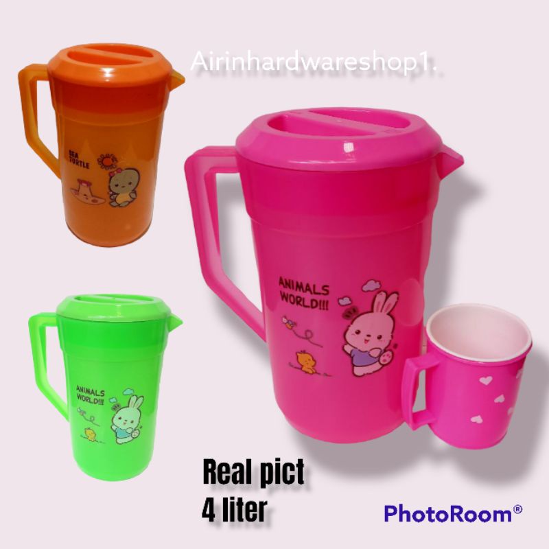 Teko plastik 4 liter victory | eskan plastik food grade