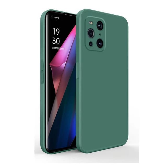 OPPO FIND X3 PRO SOFT CASE MICROFIBER SUEDE SILICONE BACK COVER