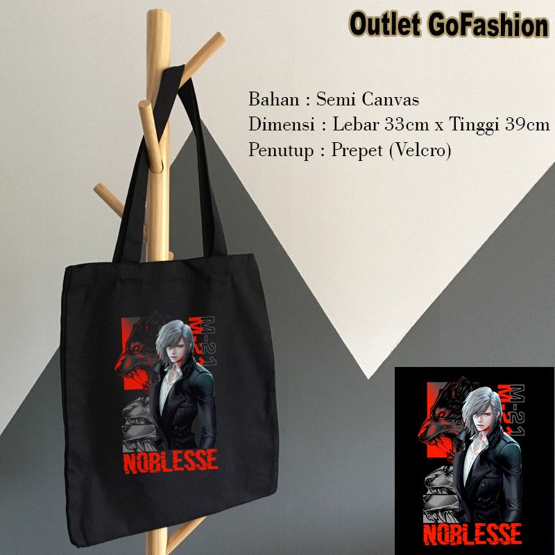 Tas Totebag Anime M21 Noblesse Awakening Cadis Etrama Di Raizel Webtoon Manga Jepang Distro Terlaris