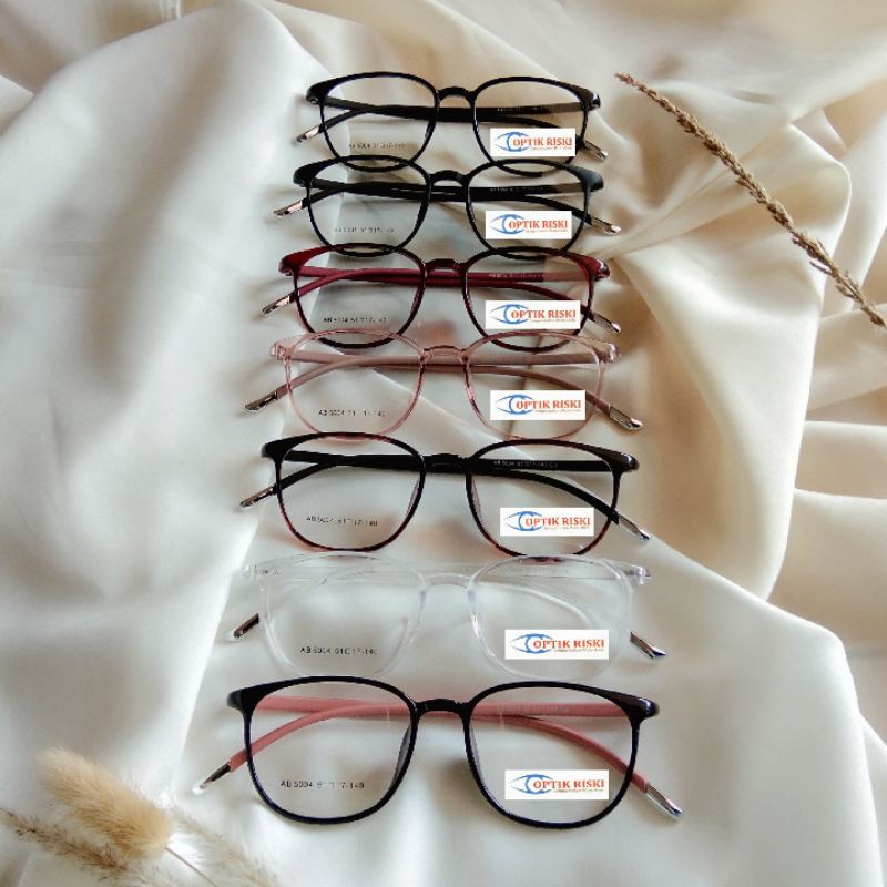Frame kacamata minus AB5004 (frame+lensa)