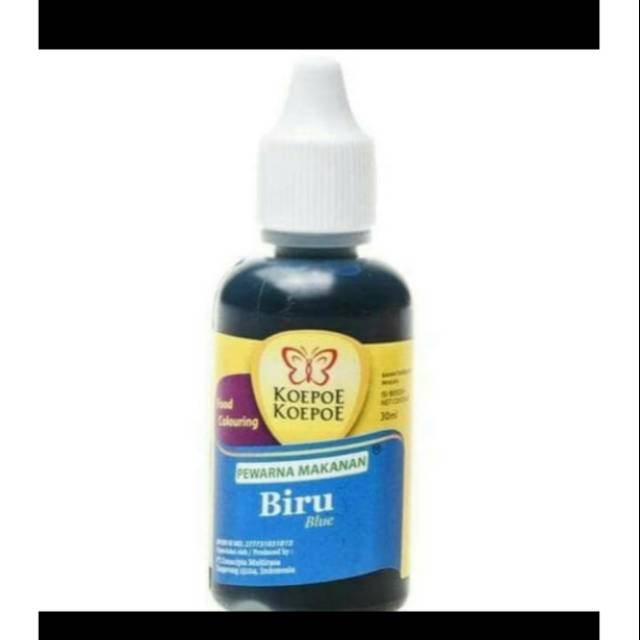 

KOEPOE KOEPOE PEWARNA BIRU 30 ML