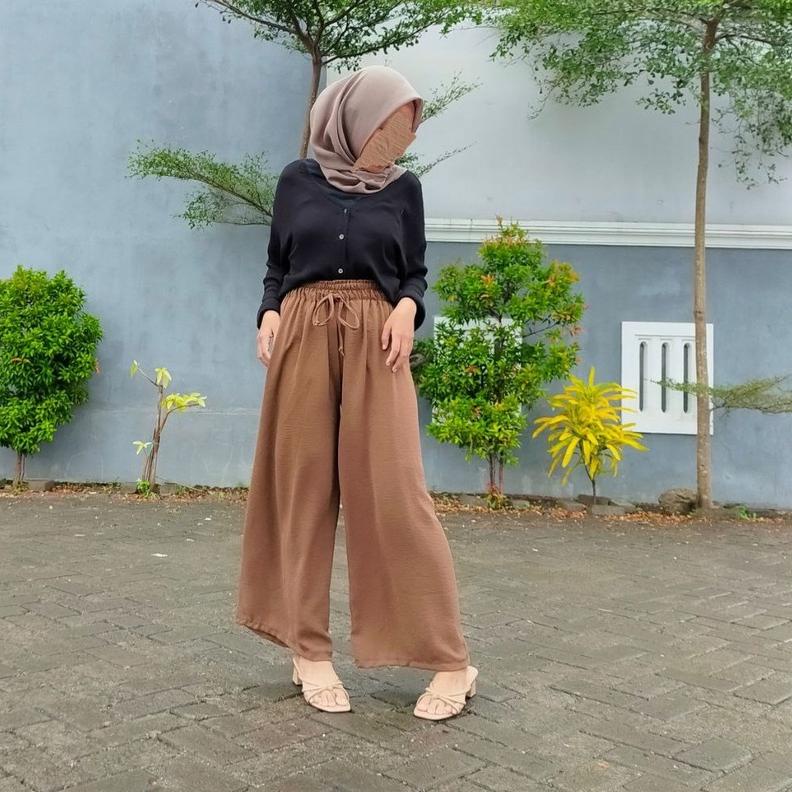 RUBBY KULOT DAILY BAHAN CRINKLE AIRFLOW PREMIUM/KULOT CRINKLE AIRFLOW HW [Blm31au22n]