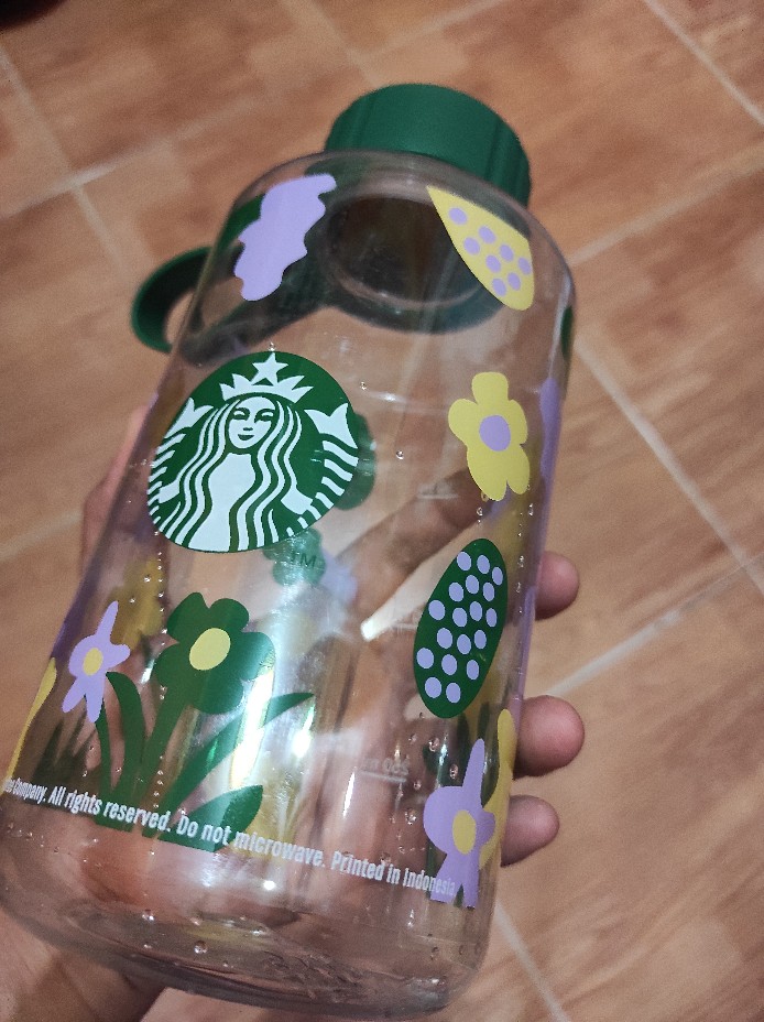 Starbucks Kreaby 1l / Botol Minum Starbucks / Reusable Bottle Starbucks
