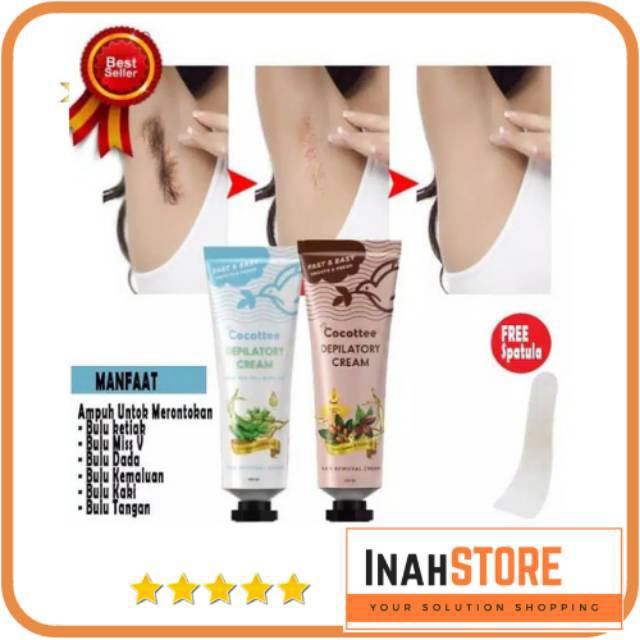 Cream Perontok Bulu Kemaluan Ketiak Kaki Waxing Cream Miss V Cocottee Depilatory Cream Shopee Indonesia