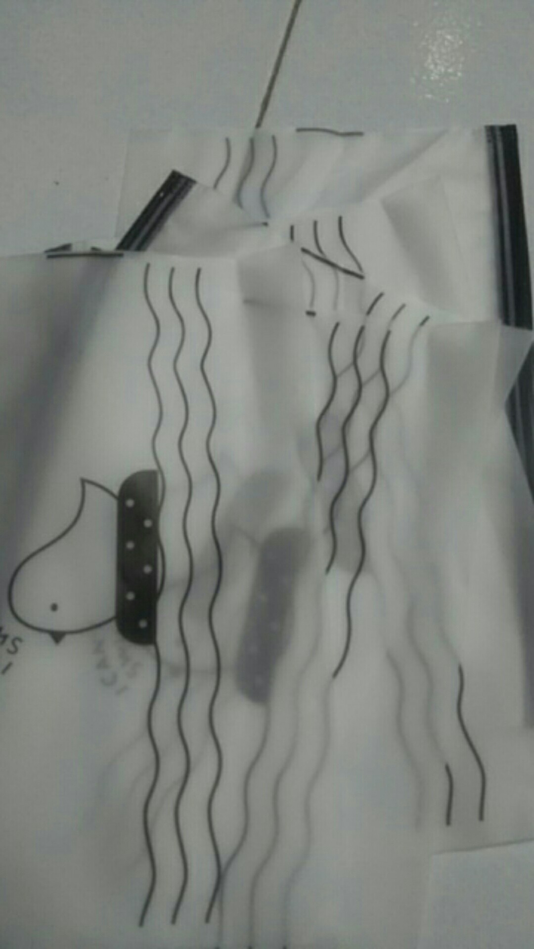 (we) 5pcs/set Tas Pouch Model Resleting Desain Anak Ayam Ukuran 20x13.5cm Anti Debu Untuk Masker