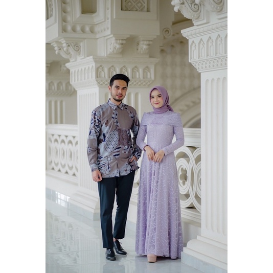 Lova Dress Blue & Dusty