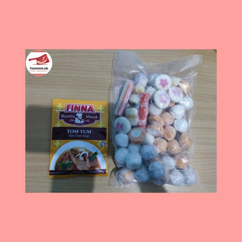 

Paket Steamboat 500gr & Bumbu Tomyum merk FINNA frozenmeat.sda