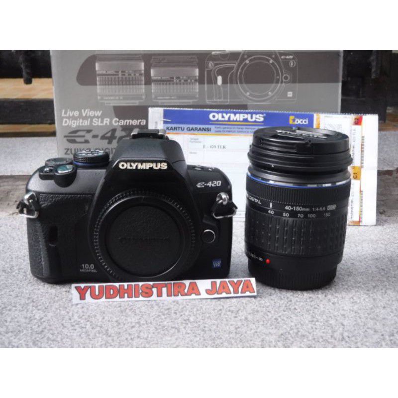 Olympus E-420 Kamera DSLR dengan Sensor Live MOS 10.1MP