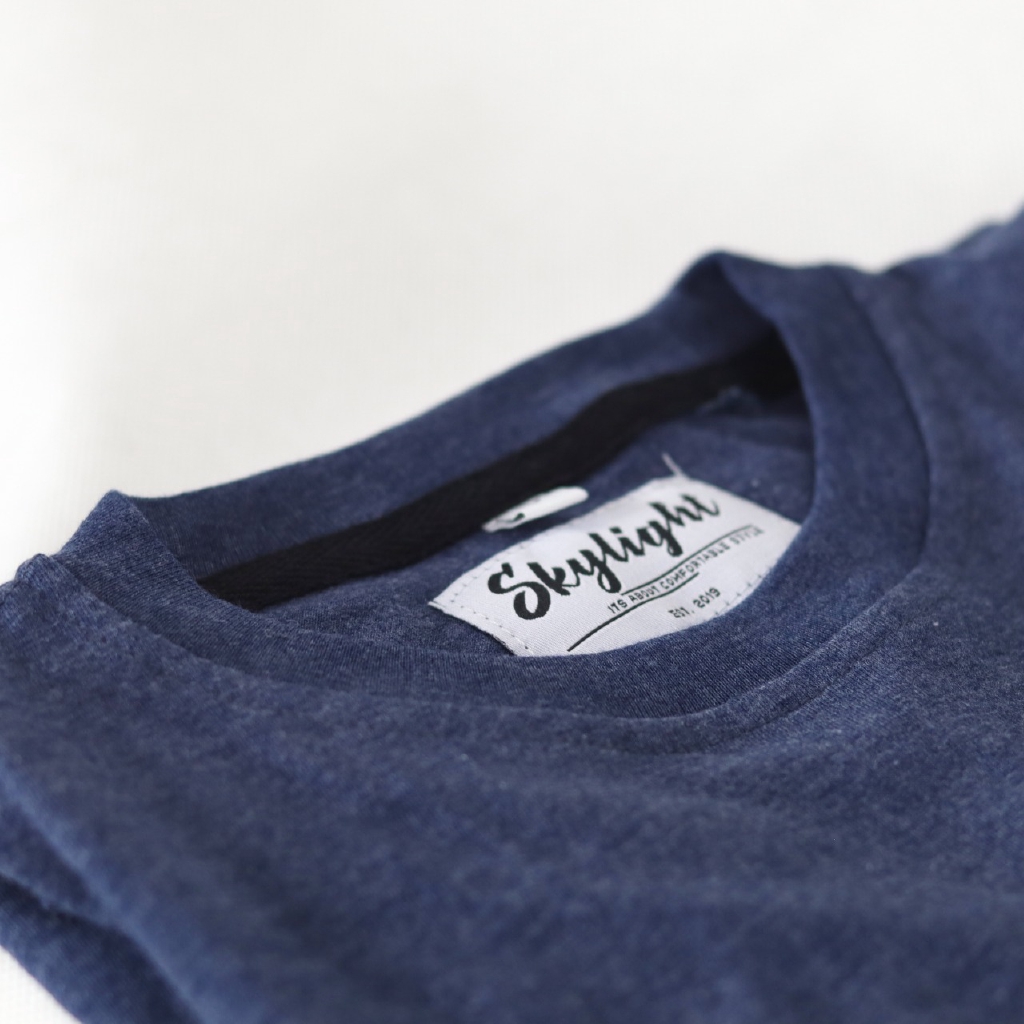 Kaos Distro Polos / Kaos Polos Misty / Kaos Twotone LIGKP NAVY - Navy,L 2189
