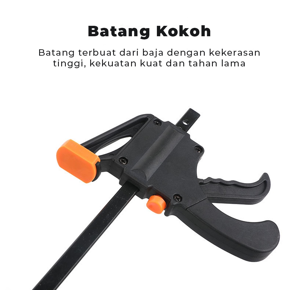 Penjepit Kayu Mini Clamp 6 Inch