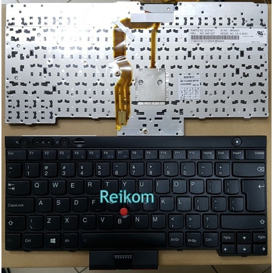 Keyboard Laptop Lenovo ThinkPad L430 L530 T430 T430i T430s T530