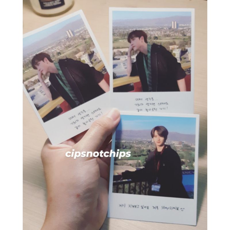 Straykids GO LIVE Polaroid Chan Lino