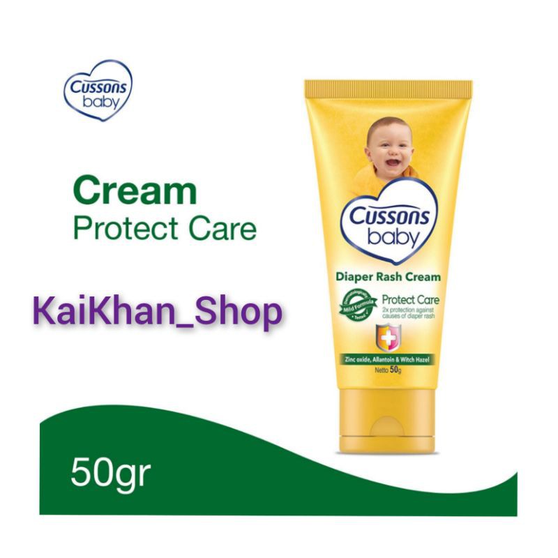 CUSSONS BABY Diaper Rash Cream Protect Care - 50 gr