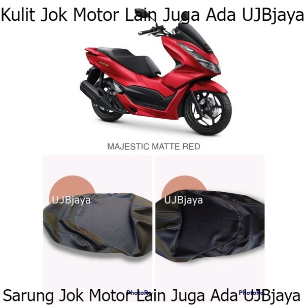 Kulit Jok Motor Pcx 160 BAHAN ORI Sarung Jok Motor Pcx 160 G9