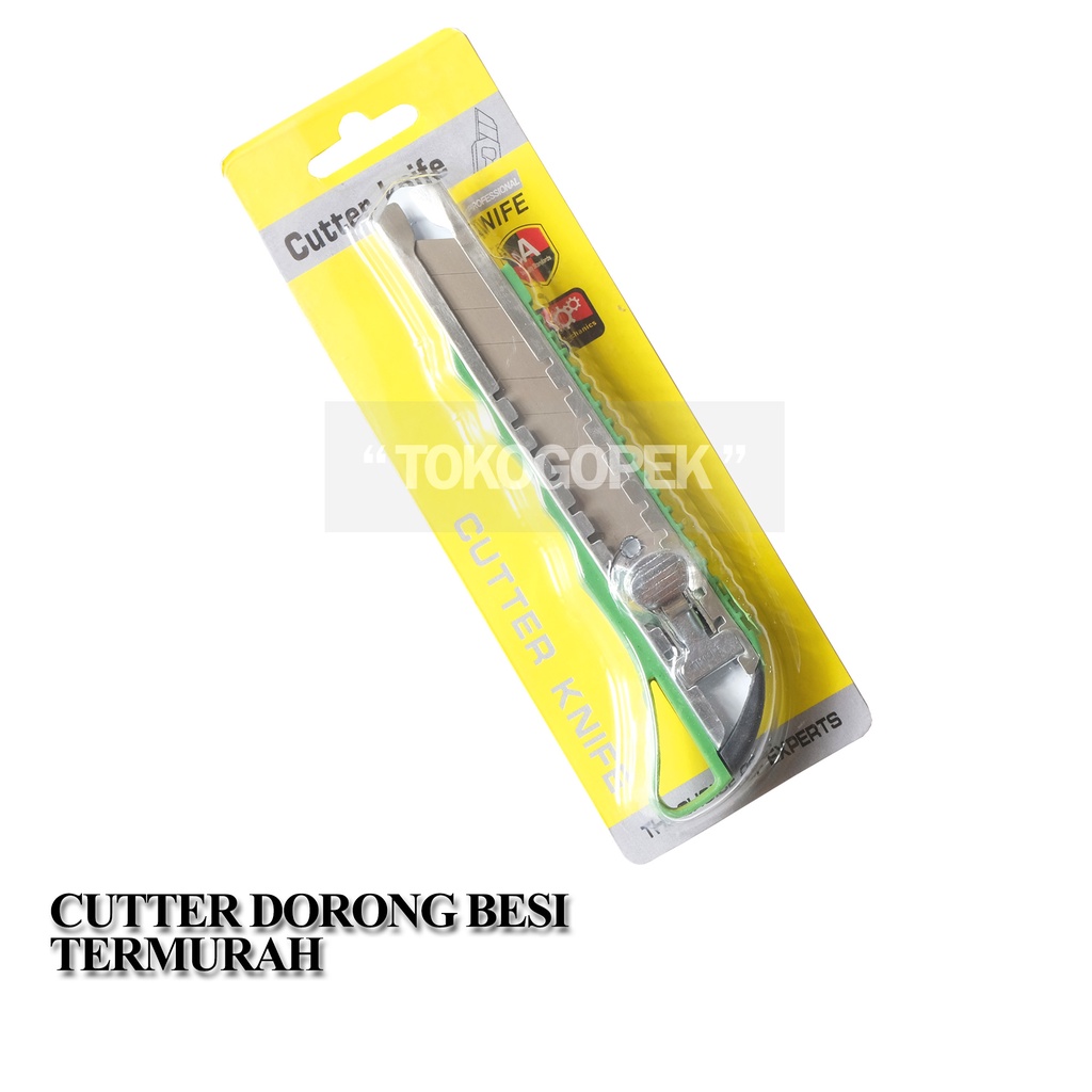 CUTTER DORONG BESI TERMURAH - PISAU KATER