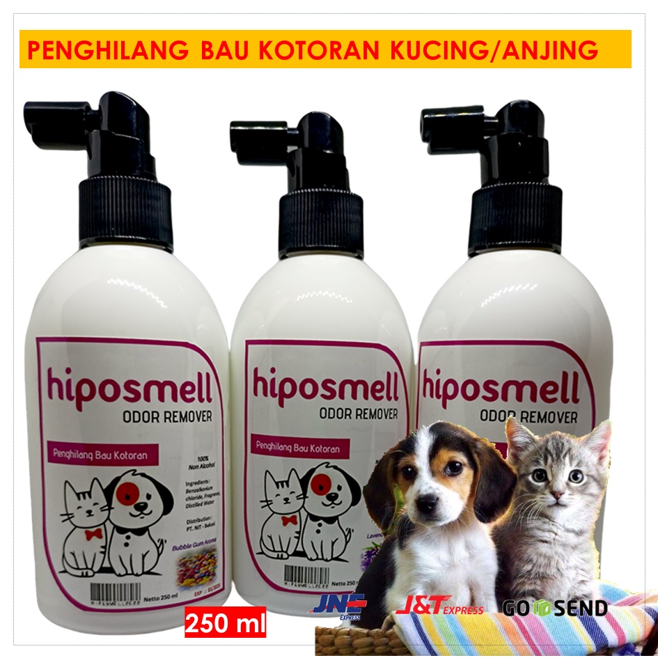 Penghilang Bau Kotoran Pipis Kucing Anjing ODOR REMOVER Parfum Plus Disinfectant Wangi dan Sehat